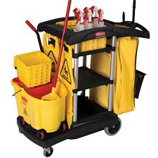 Xe đẩy dụng cụ vệ sinh