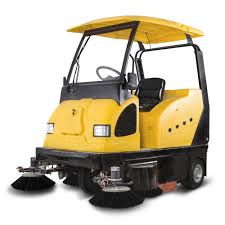 Xe quét rác công nghiệp